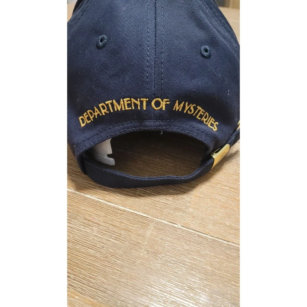 Universal Studios Harry Potter Time Turner Hat Cap Department Of Mysteries Adj